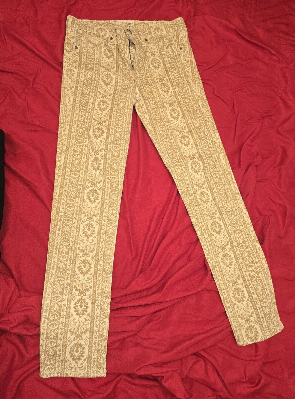Nili Lotan Khaki Mid Rise Jeans - sz 27